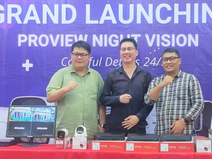 Produk CCTV Bakal Booming Mulai Maret Nanti, Palembang Grand Launching Proview Night Vision, Ini Keunggulannya