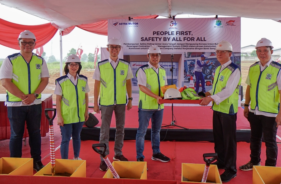 Astra Motor Resmikan Pembangunan Safety Riding Center Jawa Tengah   