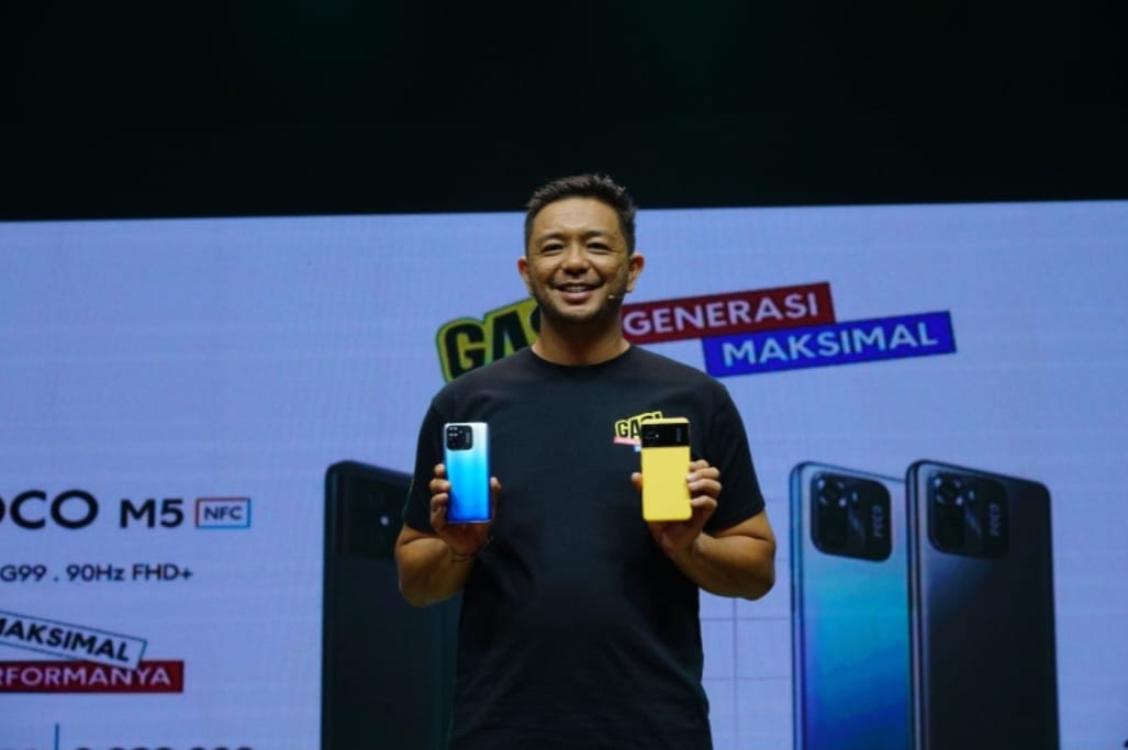 POCO M5 Series Resmi Hadir,  Smartphone Nge-GAS untuk Maksimalkan Generasi Maksimal 