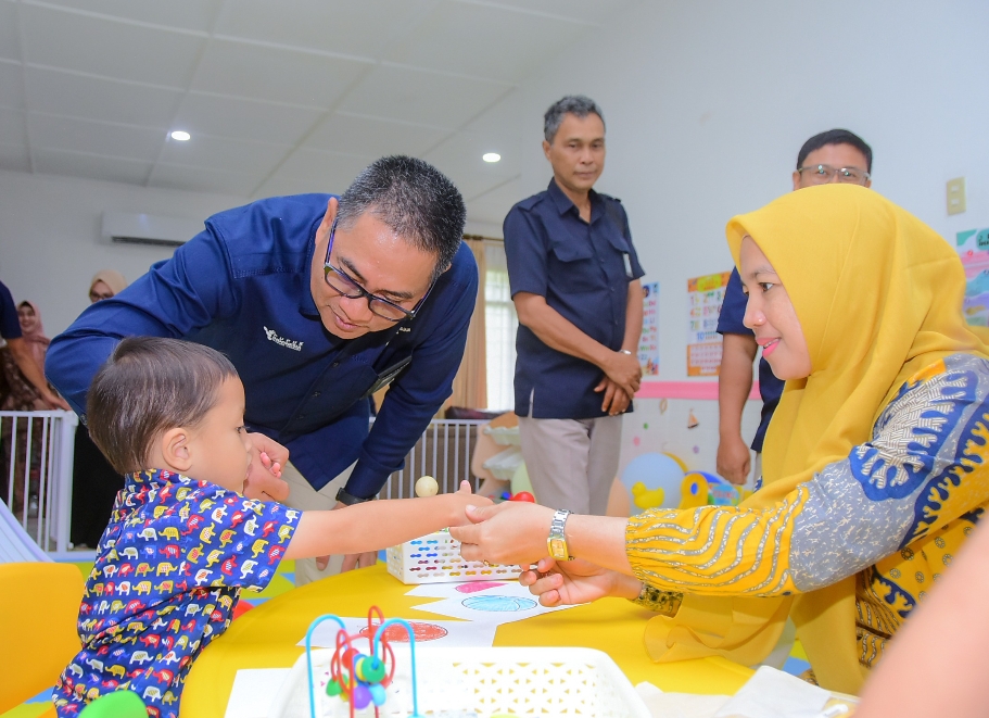 Dukung Produktivitas Karyawati, Pusri Launching Fasilitas Daycare