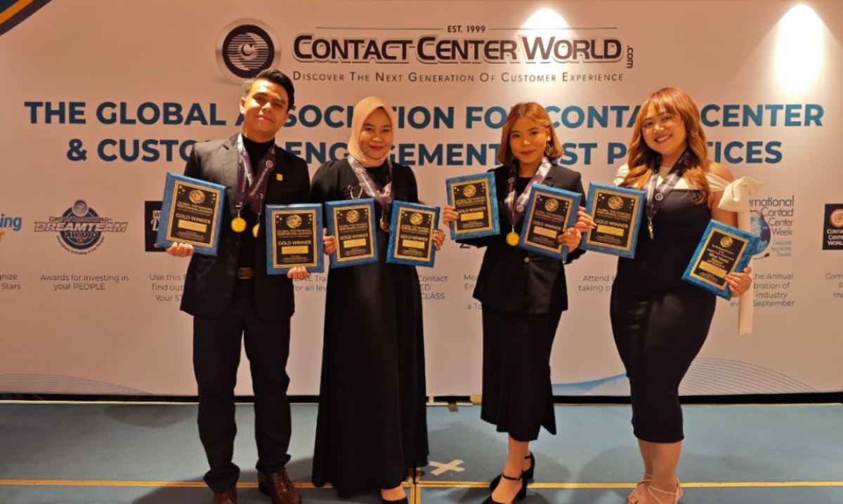 CC PLN 123 Raih 8 Penghargaan Global Contact Center World 2025 di Yunani