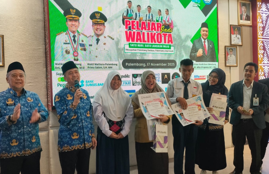 Bank Sumsel Babel Apresiasi Pelajar Berprestasi melalui Tabungan Pesirah Junior