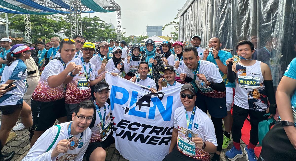 Electric Runner PLN UID S2JB Siap Ramaikan Musi Run 2023