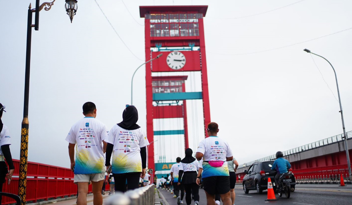Pemkot Palembang Jadikan Jemabatan Ampera Lokasi CFD, Mulai Uji Coba April 2026