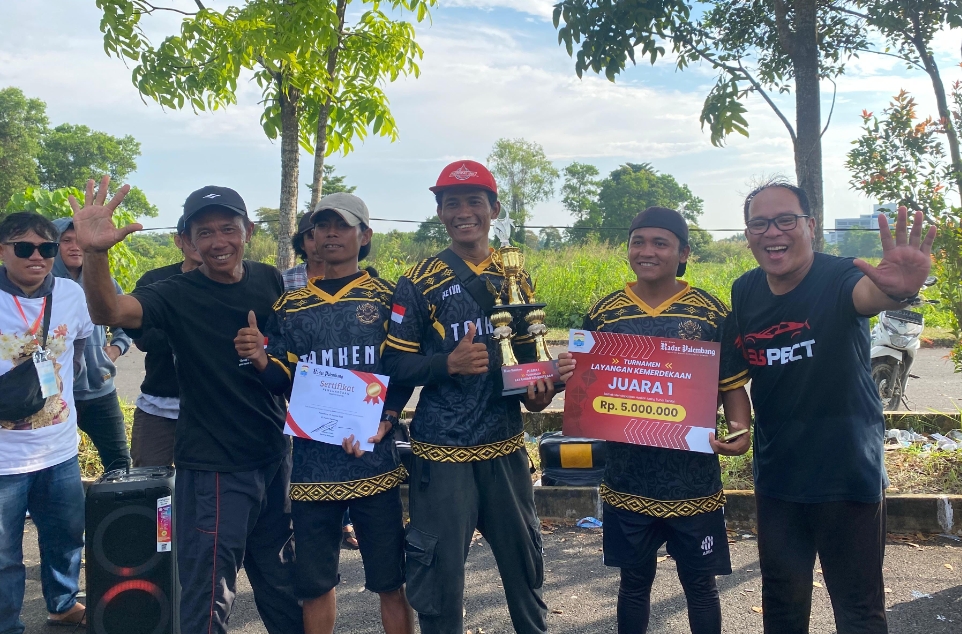 64 Tim se-Kota Palembang Meriahkan Turnamen Layangan Kemerdekaan dan Reko Wajah Walikota