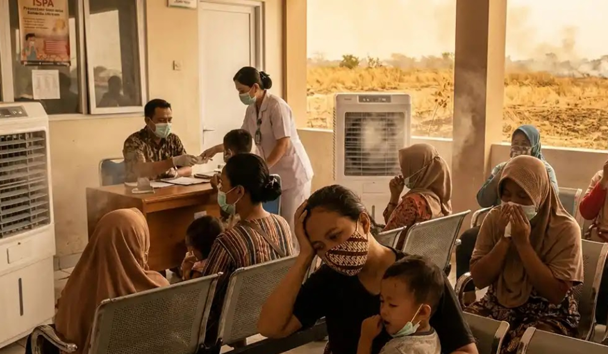 17.434 Warga Palembang Terkena ISPA, Imbas Bencana Kabut Asap yang Kian Pekat