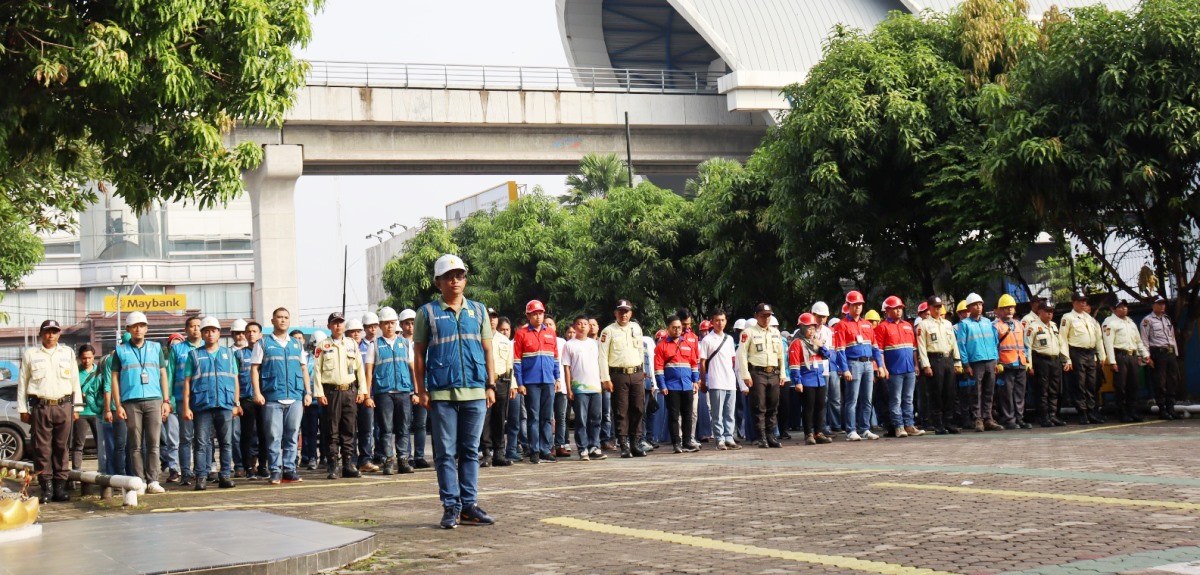 Gelorakan Budaya K3 untuk Menjaga Keberlangsungan Usaha, PLN UID S2JB Gelar Apel Bulan K3 Nasional 2024