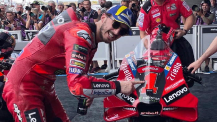 Francesco Bagnaia Juara MotoGP Belanda 2023, Buktikan Jadi yang Tercepat, Sempat Kalah di Sprint Race