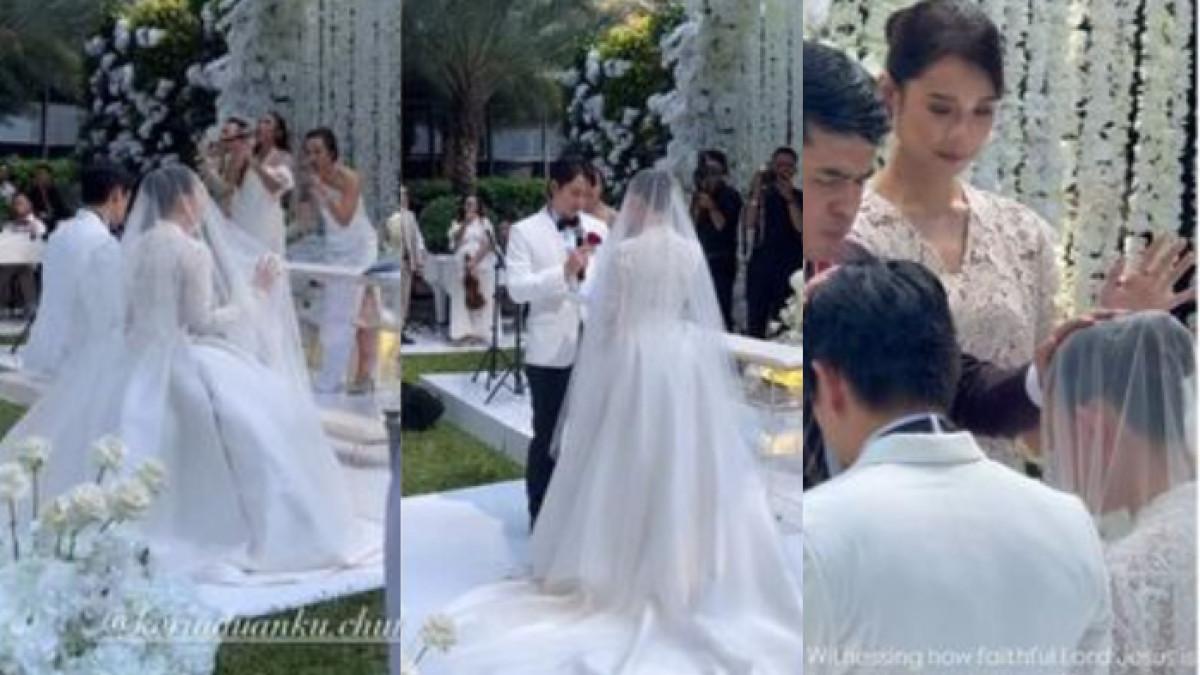 Amanda Manopo dan Kenny Austin Resmi Menikah Hari Ini, Intip Momen Pemberkatan Pernikahan Keduanya