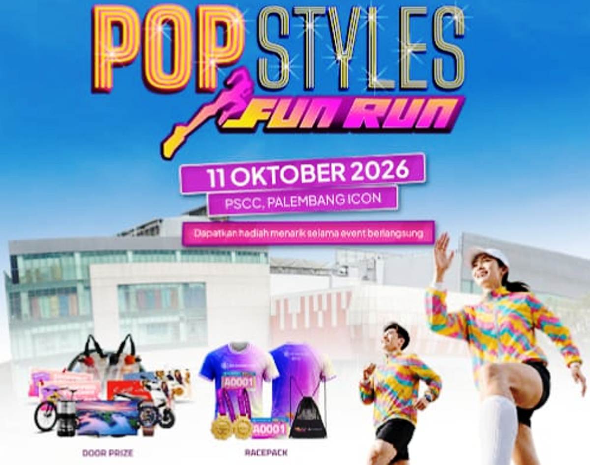 Hari Jadi ke-13 Palembang Icon Hadirkan Semangat Sport dan Lifestyle
