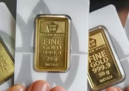 Emas Antam Hari Ini Turun, Harga Logam Mulia Melemah Rp 1.000, Ukuran 1 Gram Tetap di Rp 2,3 Juta