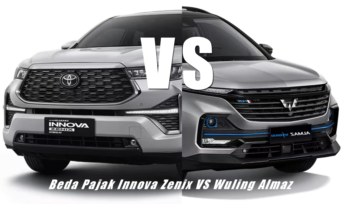 Segini Beda Pajak Innova Zenix VS Wuling Almaz, Sama-sama Mobil Hybrid Bermesin 2.0 L