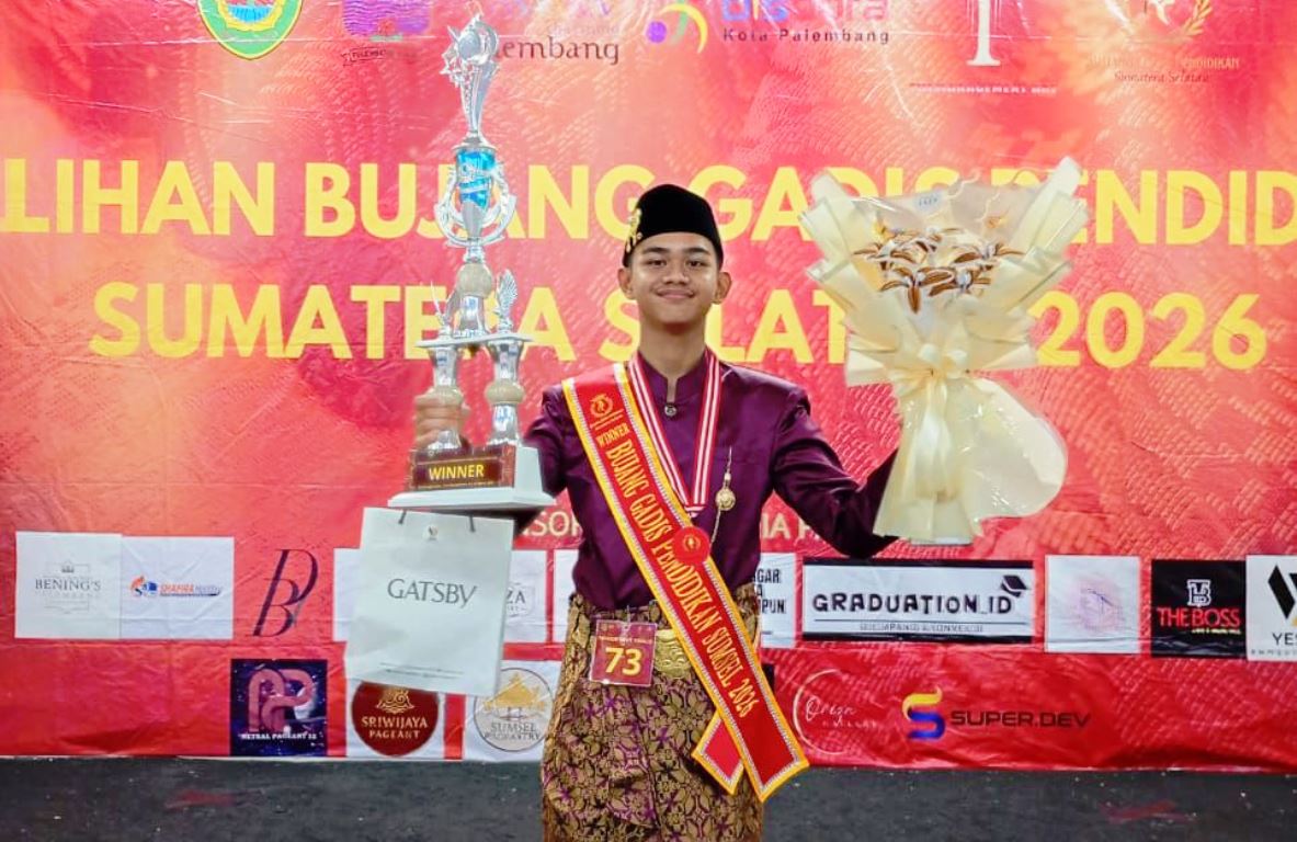 Abdillah Javier, Raih gelar Bujang Pendidikan Sumsel Tahun 2026