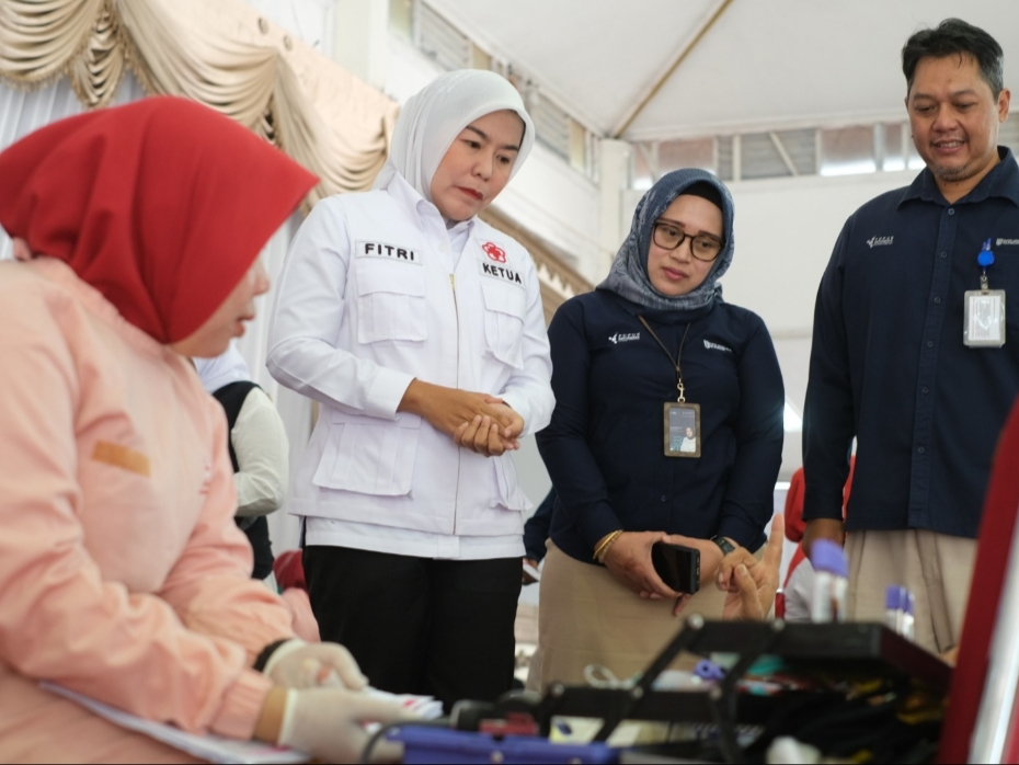 Peringati HUT PMI, Pusri dan PMI Palembang Gelar Bakti Sosial Donor Darah Rutin