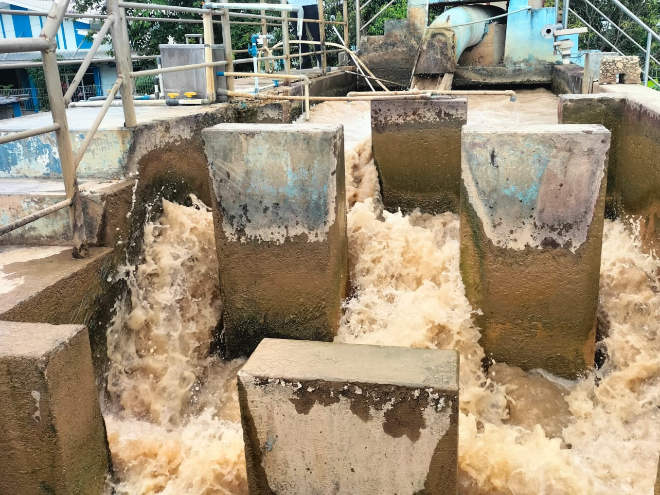 Sungai Musi Keruh, 5 Instalasi Tirta Musi Ini Kurangi Produksi Air Bersih