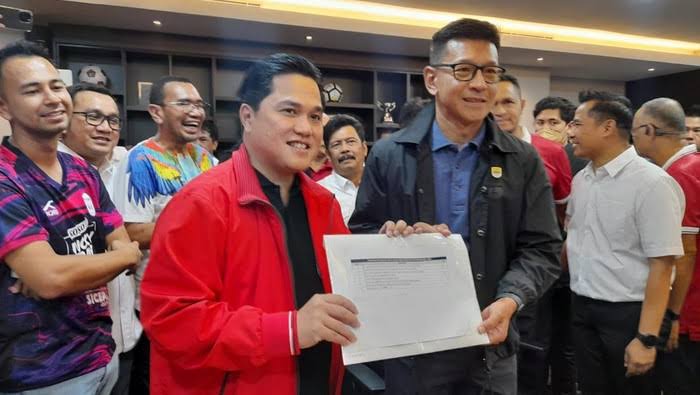 Jelang KLB PSSI, Nama Erick Thohir Jadi Kandidat Kuat