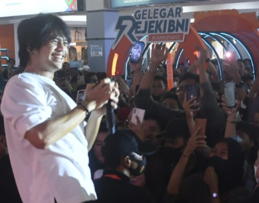 Nidji Ramaikan Gelegar Rejeki BNI GaPakeNanti di Palembang