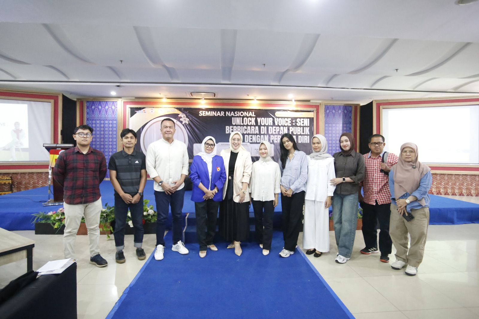 HMM Universitas Bina Darma Sukses Gelar Seminar Nasional Public Speaking