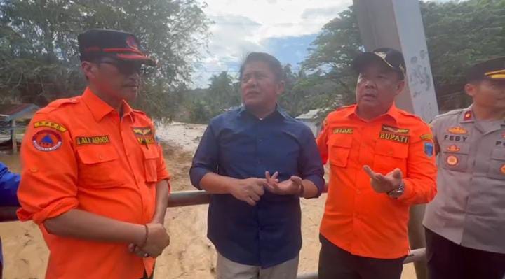 Instruksi Gubernur Sumsel Herman Deru Kepada Bupati Lahat, Pastikan 3000 Jiwa Terdampak Banjir Dapat Bantuan
