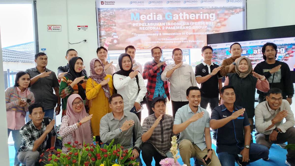 Jalin Komunikasi, Pelindo Group Regional 2 Palembang Gelar Media Gathering Tahun 2025