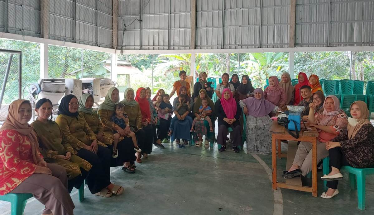 Desa Karang Dapo Rutin Gelar Posyandu Tuberkulosis Setiap Bulan