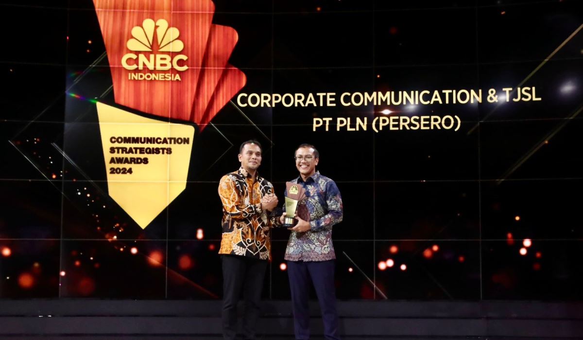 PLN Sabet Penghargaan CNBC Indonesia Communications Strategist Award 2024