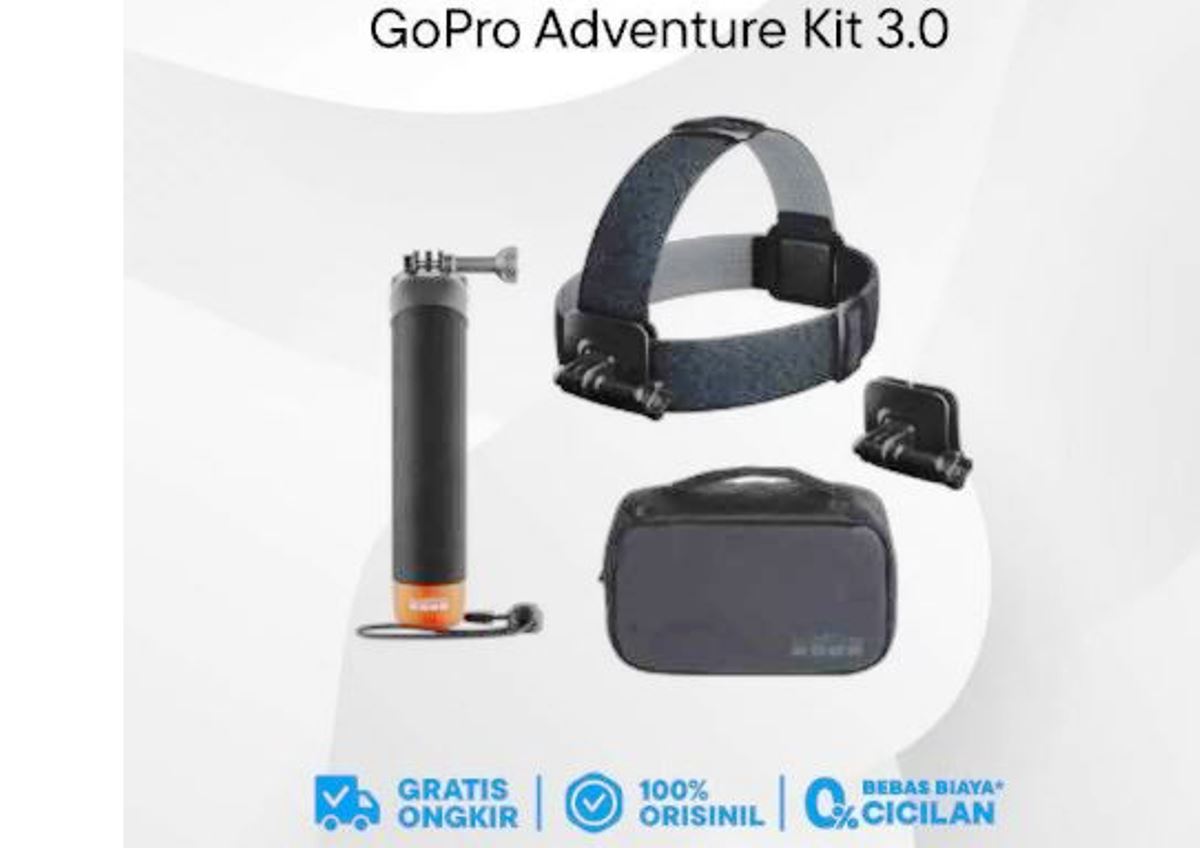 GoPro Adventure Kit: Paket Aksesori Ideal untuk Penggemar Petualangan