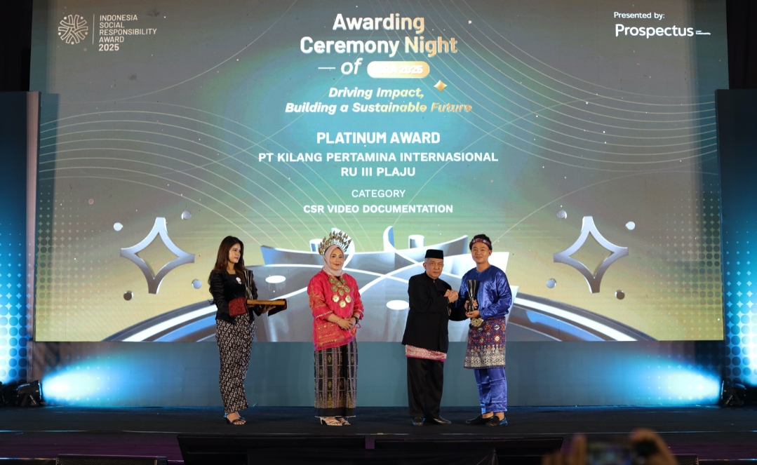 Video Belida Musi Lestari Karya Kilang Pertamina Plaju Raih Penghargaan Platinum di ISRA 2025