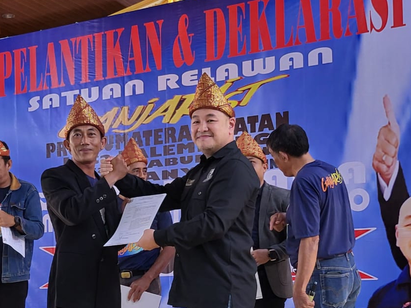 Satuan Relawan Ganjarist Sumsel Targetkan Ganjar Pranowo Menang Pilpres