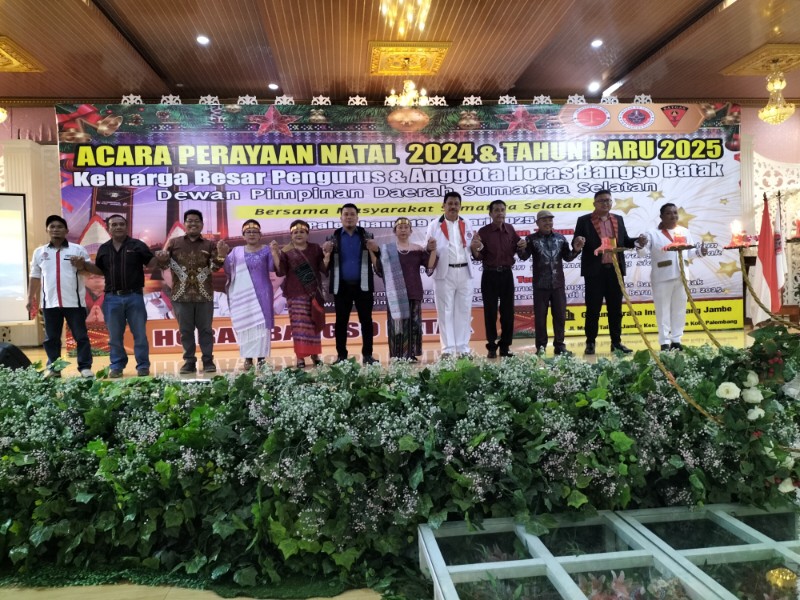 Keluarga Besar Horas Bangso Batak Gelar Perayaan Nataru 2025 Menuju Transformasi yang Lebih Baik