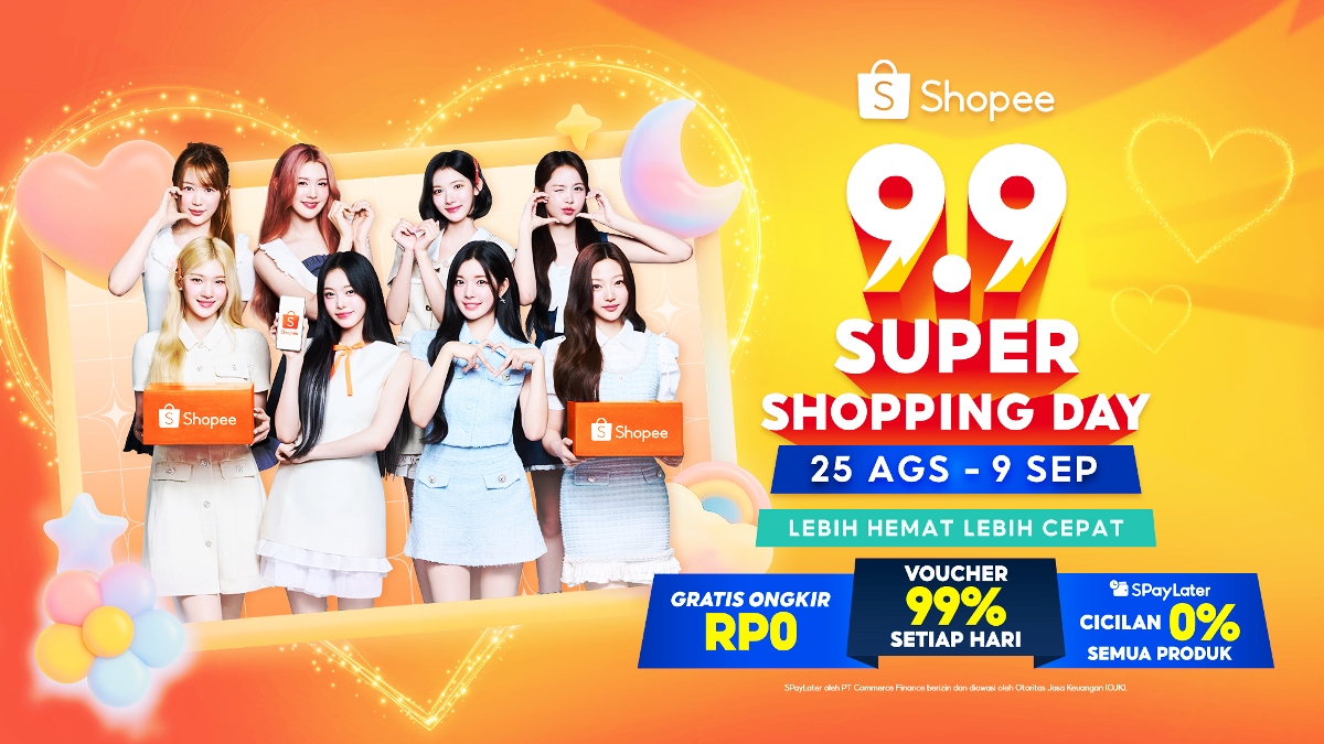 Jingle Shopee Hearts2Hearts di Iklan Terbaru Shopee 9.9 Super Shopping Day Bikin Netizen Ketagihan Dengerin