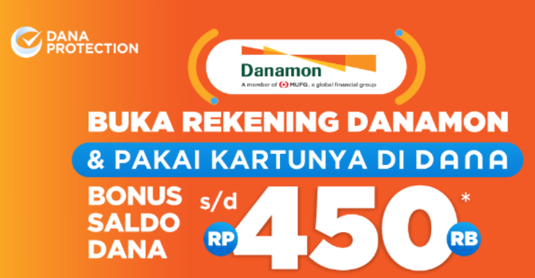 Buruan Dapatkan Saldo Dana Gratis Rp 450 Ribu dengan Rekening Danamon, Cek Syarat dan Caranya di Sini