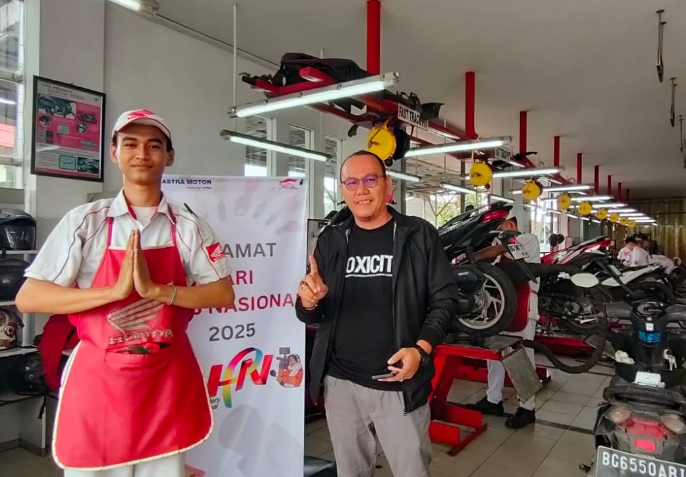 Peringati Hari Pers Nasional 2025, Astra Motor Sumsel Apresiasi Insan Pers Lewat Program Servis Gratis