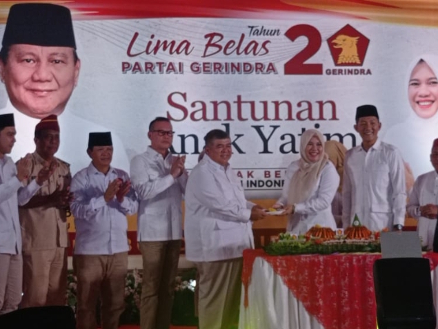 Saat Rayakan HUT ke-15, Gerindra Sumsel Suarakan Prabowo Jadi Presiden 2024