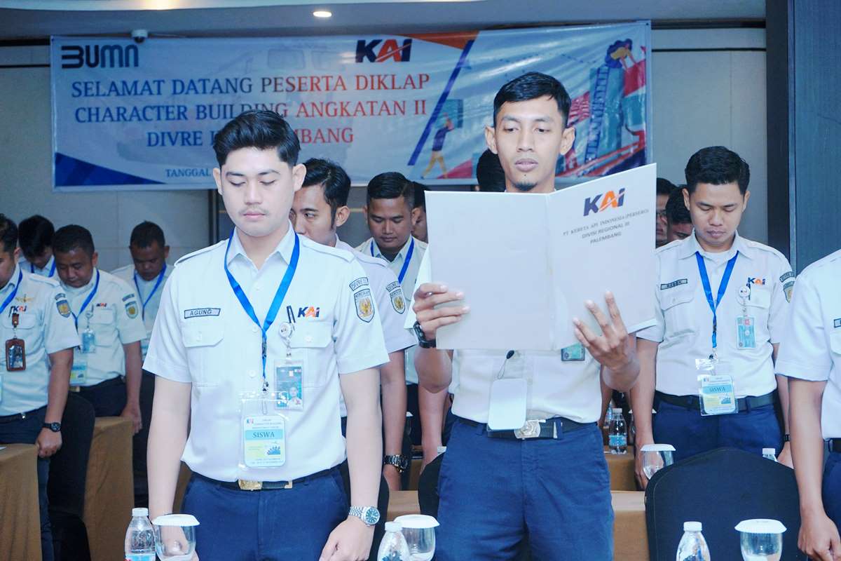 Persiapkan SDM Berkualitas,  KAI Divre III Palembang Adakan Diklat Berbasis Kompetensi dan Pendidikan Lanjutan