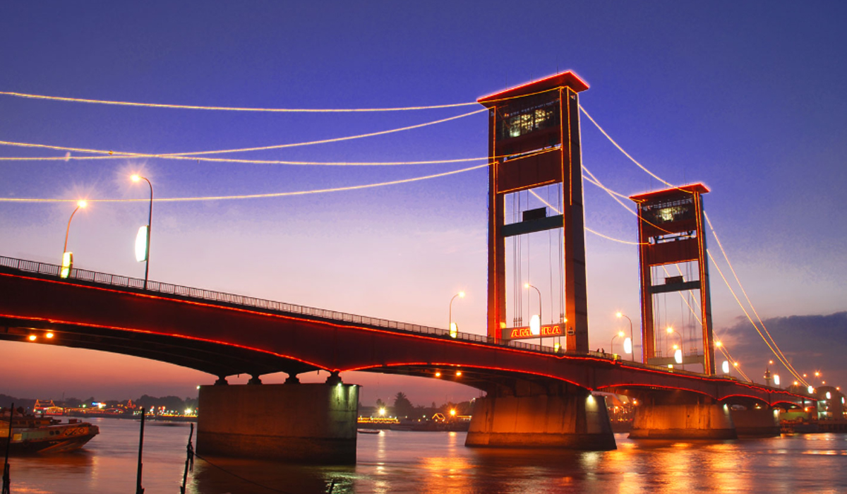 Jembatan Ampera Ditutup Saat Malam Tahun Baru, Meski Tak Ada Perayaan Pergantian Tahun