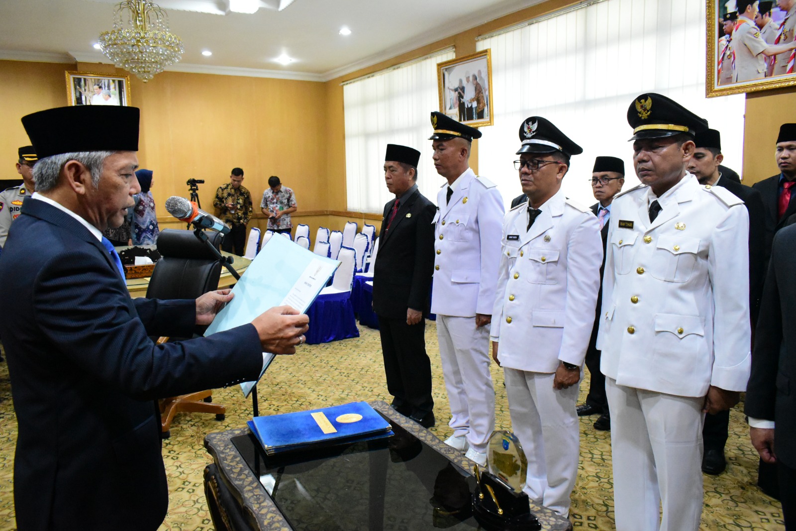 Lantik Pejabat Eselon, Bupati OKI, Tekankan Sinergitas antar OPD