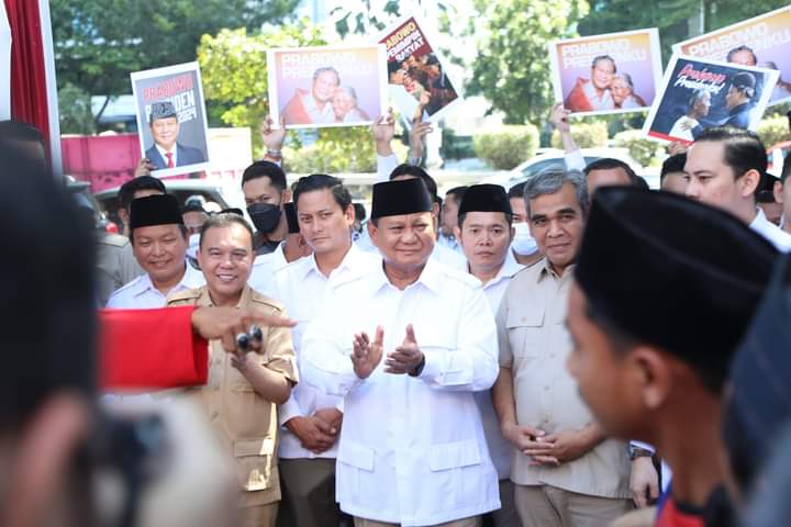 Buka Posko Pemenangan Pilpres, Palembang Basis Suara Prabowo 