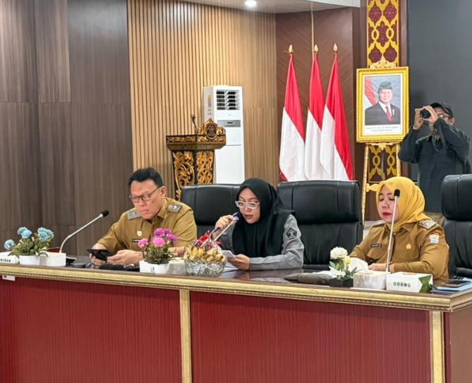 Kemenkum Sumsel Harmonisasi 2 Rancangan Perwali Palembang Terkait Kebijakan Pengurangan Pajak Daerah