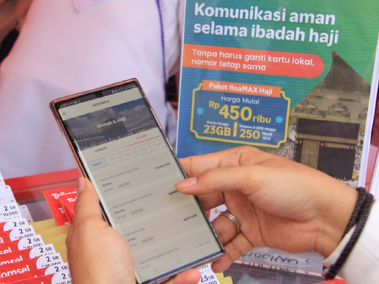 Telkomsel Hadirkan Paket RoaMAX Haji Bagi Jemaah Haji, Cek Keunggulannya di Sini?