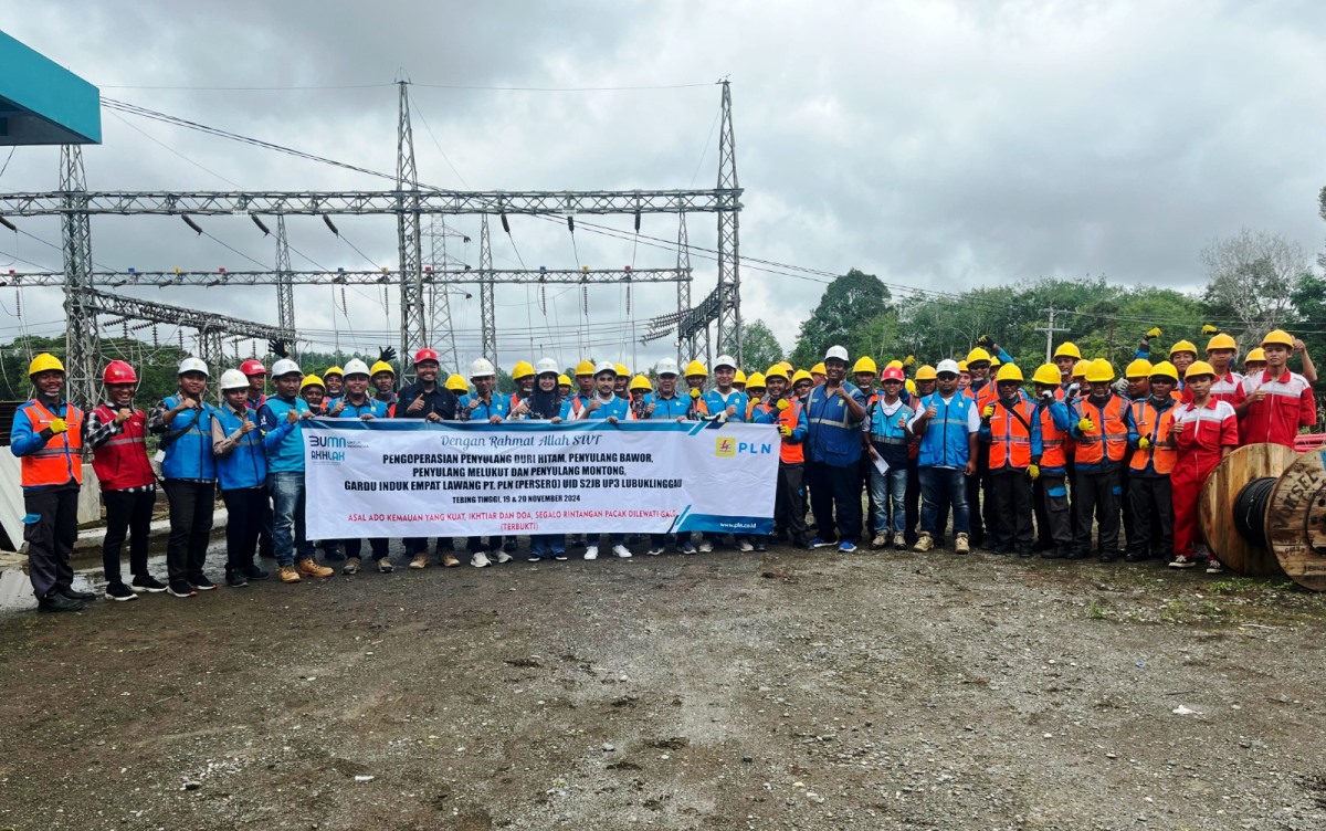 Gardu Induk Empat Lawang Berhasil Energize, PLN UID S2JB Operasikan Empat Penyulang Utama Tingkatkan Keandalan