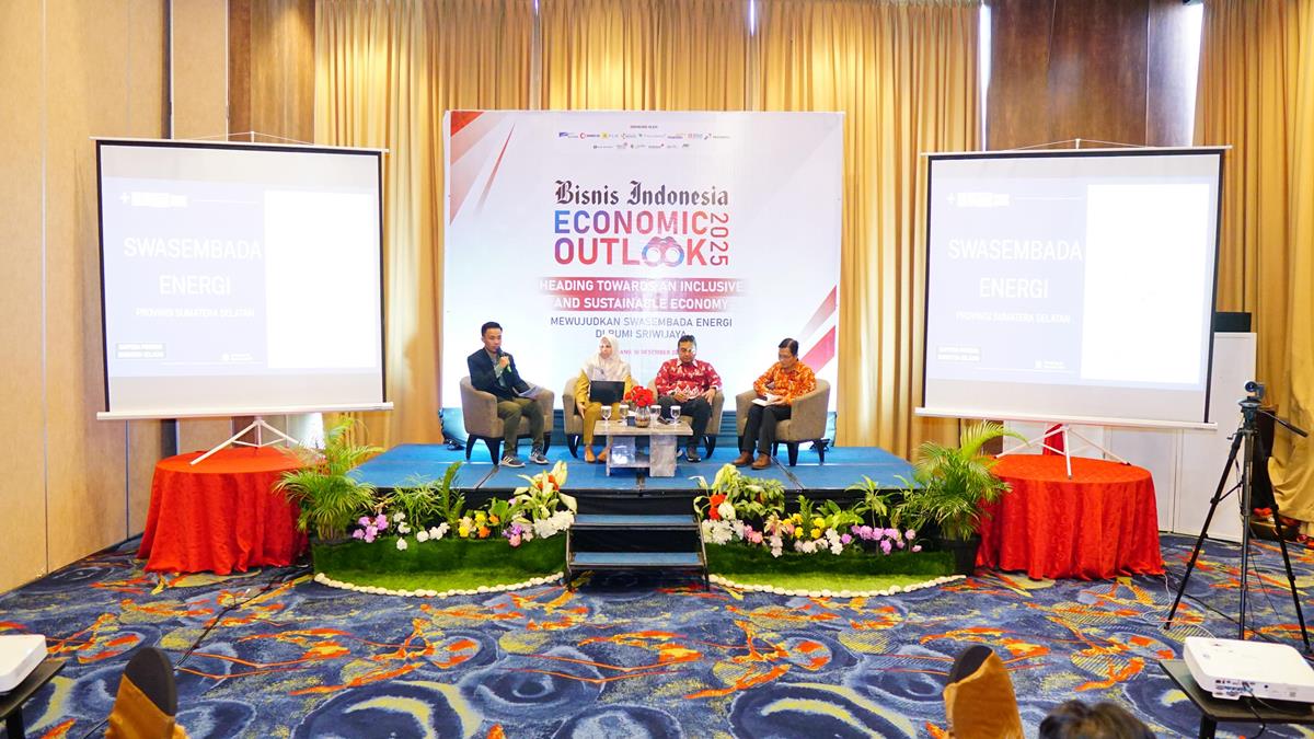 Hadiri Economic Outlook 2025, GM PLN S2JB: PLN Sangat Siap Dukung Penuh Swasembada Energi di Sumsel