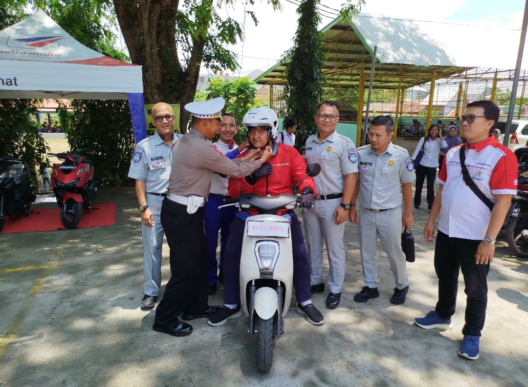 Riset AHM Ungkap Anak Muda Rentan Kecelakaan, Astra Motor Sumsel Rutinkan Edukasi Safety Riding