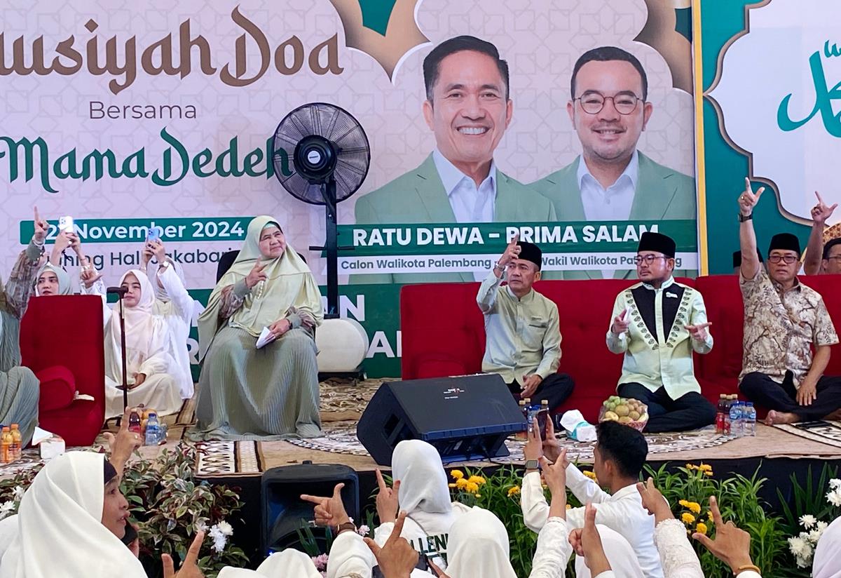 Mamah Dedeh Ajak Warga Palembang Pilih RDPS 