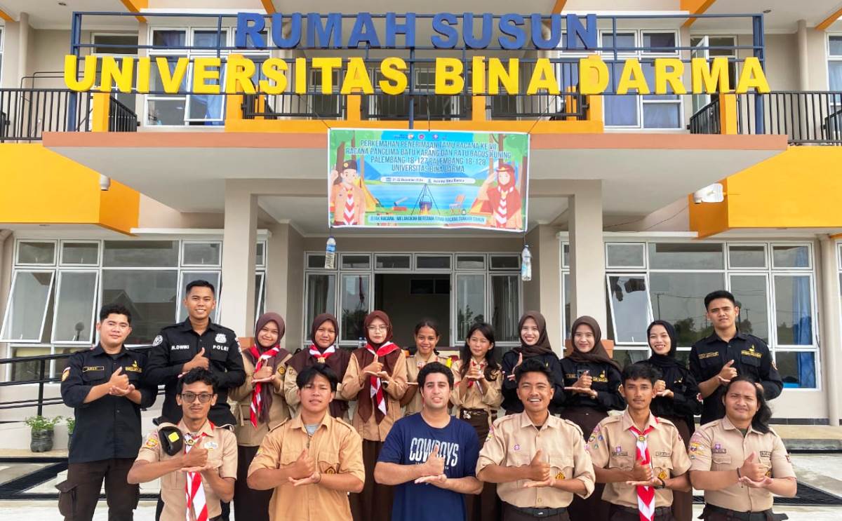 UBD Sukses Gelar Kegiatan Perkemahan Penerimaan Tamu Racana/Pramuka ke-VII