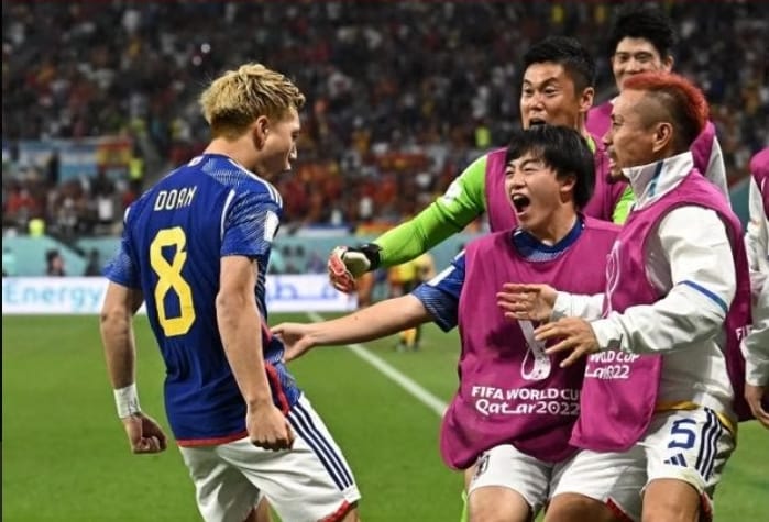 Jepang Masuk 16 Besar Pila Dunia 2022 Usai Kalahkan Spanyol 2-1