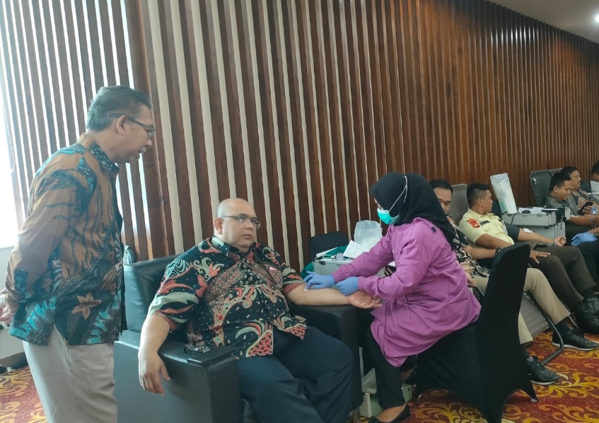 Ratusan Karyawan Bank Mandiri Ikut Donor Darah, Aksi Sosial Rutin Wujud Kepedulian Lingkungan Sosial