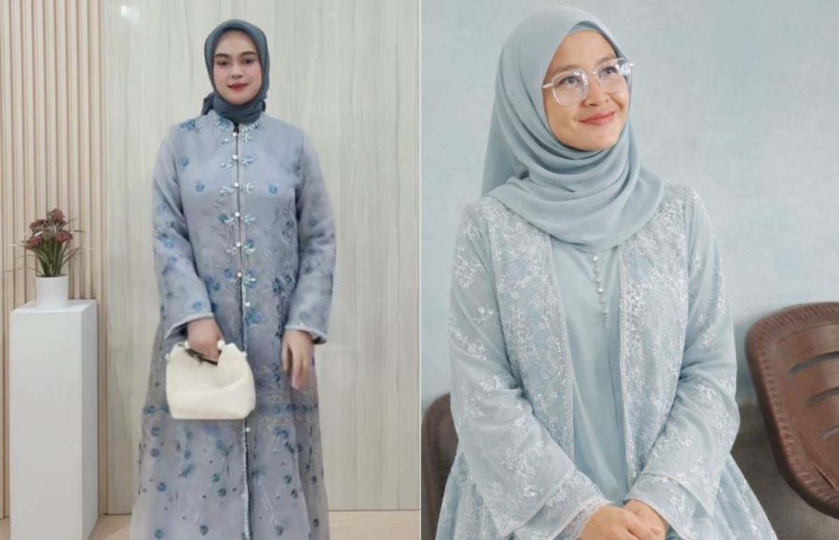 Intip Model Baju Lebaran 2026 : Gamis Rompi Lepas Jadi Trend Baju Lebaran 2026