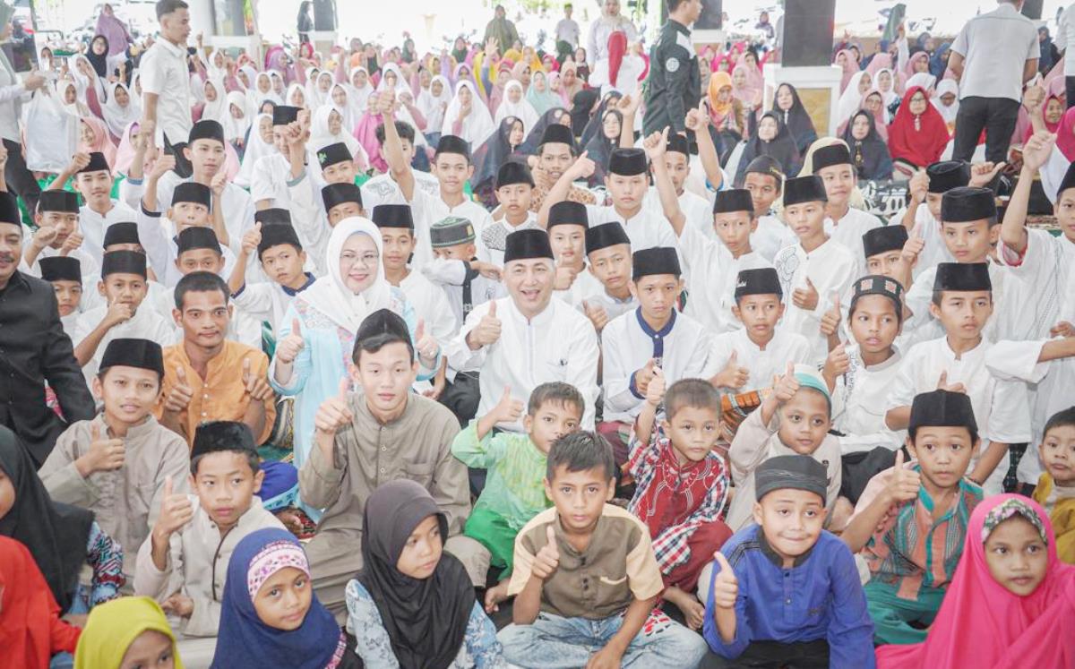  Haru, Emak-emak Pengajian hingga Anak Panti Asuhan Doakan Pj Bupati Apriyadi untuk Kebaikan Muba