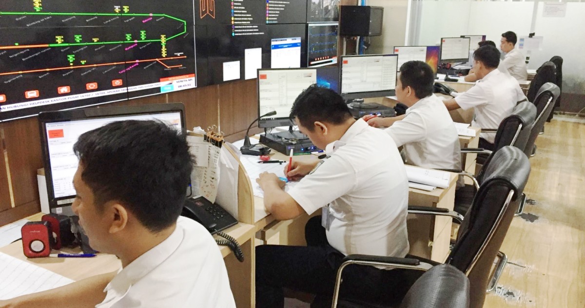 Peran Strategis Pusat Pengendali Operasi KA, Jaga Kelancaran Perjalanan Kereta Api